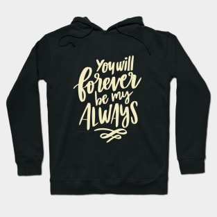 wedding lettering Hoodie